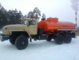 Автотопливозаправщик АТЗ 10 на шасси Урал 4320-1912-30