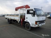 кран-борт mitsubishi. аренда